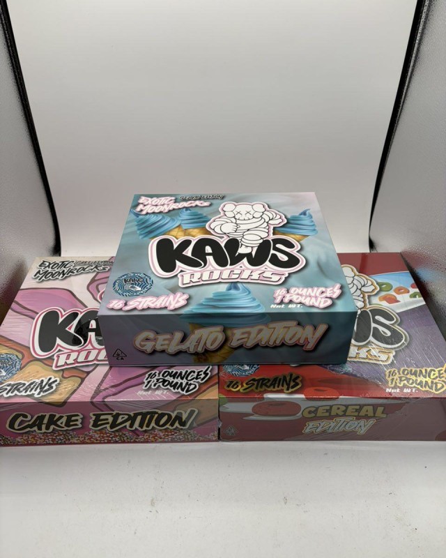 Kaws moonrocks 